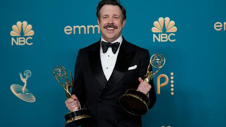 Hauptdarsteller Jason Sudeikis gewann für „Ted Lasso“ Emmys. (Archivbild)