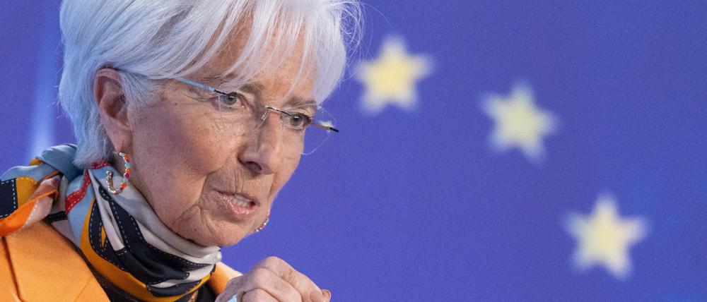 EZB-Präsidentin Lagarde warnt vor den Folgen eines globalen Handelskriegs (Archivbild)
