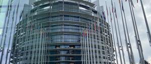 Außenaufnahme des Europäischen Parlaments in Straßburg.