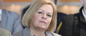 Nancy Faeser (SPD), Bundesinnenministerin