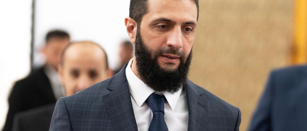 Der syrische Übergangspräsident Ahmed al-Scharaa hat sich zum Ziel gesetzt, das vom Bürgerkrieg zerrissene Land wieder zu einen. (Archivfoto)