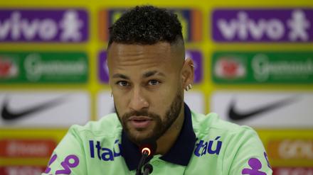 Neymar wird aufgrund einer Verletzung nicht für die Nationalmannschaft spielen. (Archivbild)