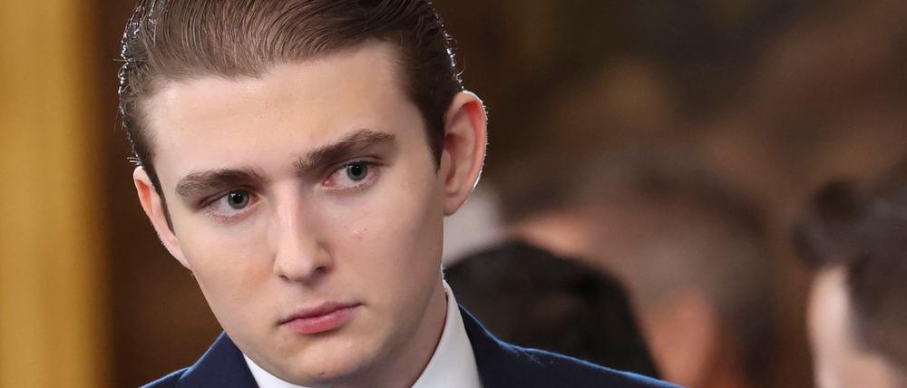 Barron Trump studiert an der New York University. (Archivbild)
