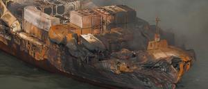 Das Frachtschiff „Solong“ wurde schwer beschädigt. (Archivbild)