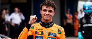 Der Brite Landon Norris startet beim Großen Preis von Australien von der Pole Position. 