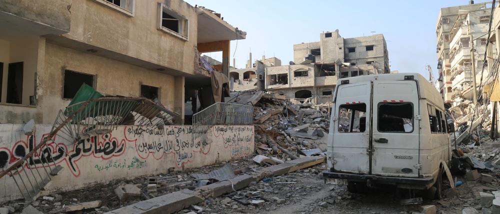 Bei einem israelischen Drohnenangriff in der nördlichen Gaza-Stadt Beit Lahia kamen mindestens neun Palästinenser ums Leben. (Archivbild)