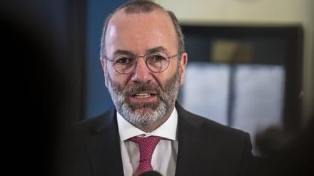 Der EVP-Chef Manfred Weber.
