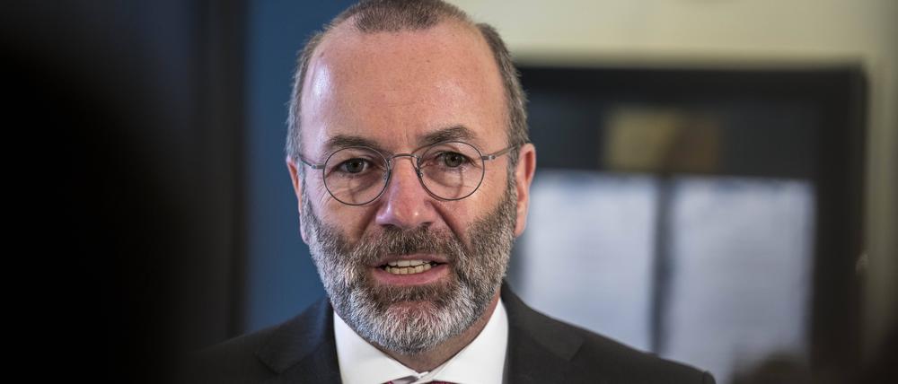 Der EVP-Chef Manfred Weber.