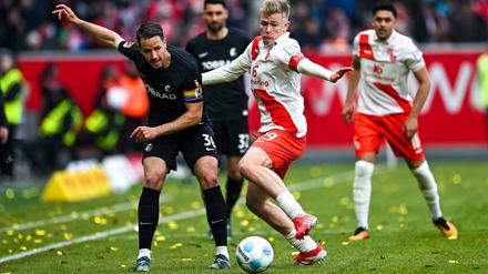 Mainz und Freiburg lieferten sich ein Duell auf Augenhöhe im Kampf um die Champions-League-Plätze.