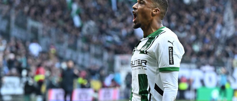 Alassane Pléa war der überragende Spieler bei Gladbach.