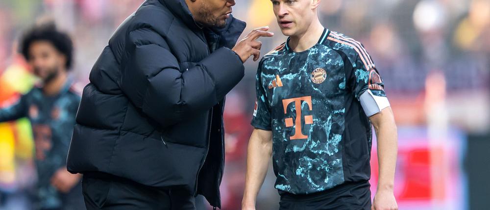 Trainer Kompany kann auch in der kommenden Saison weiter auf Anführer Kimmich setzen.
