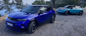 Doppelter Mokka: Das Design von Opels Einstiegs-SUV wurde leicht modernisiert.