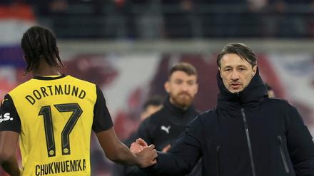 Auch unter Niko Kovac (rechts) läuft es beim BVB sehr durchwachsen.