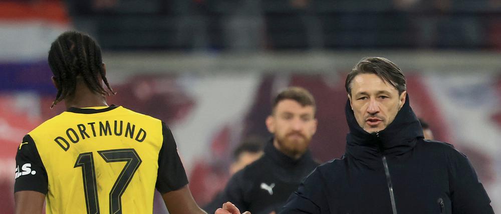 Auch unter Niko Kovac (rechts) läuft es beim BVB sehr durchwachsen.