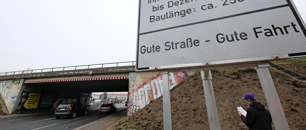 Die Brücke über den Horstweg muss neu gebaut werden. 
