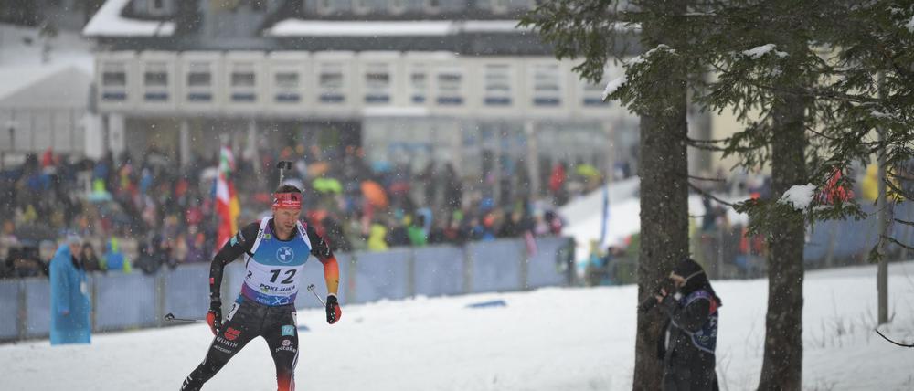 Philipp Nawrath war Schlussläufer der deutschen Mixed-Staffel.