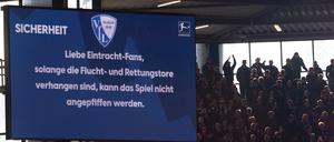 Der Anpfiff in Bochum verzögerte sich deutlich.
