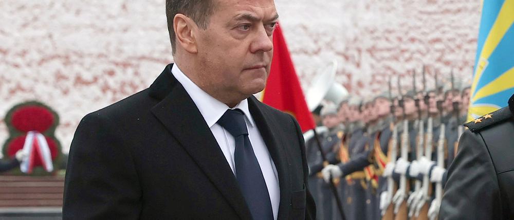 Medwedew droht der Nato mit Krieg. (Archivbild)