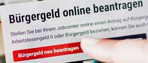 Eine Reform des Anfang 2023 eingeführten Bürgergelds ist angestrebt. (Symbolbild)