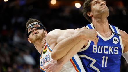  „Maskenmann“ Isaiah Hartenstein holte sein 25. sogenanntes Double-Double aus zweistelligen Punkten und Rebounds.
