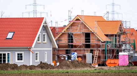 Neubau in Sehnde, Niedersachsen.