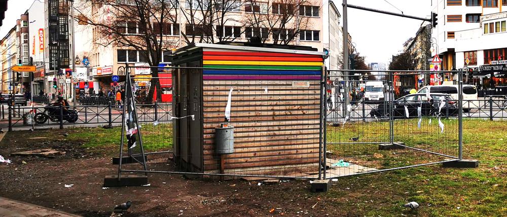 Die öffentliche Toilette am Kottbusser Tor.