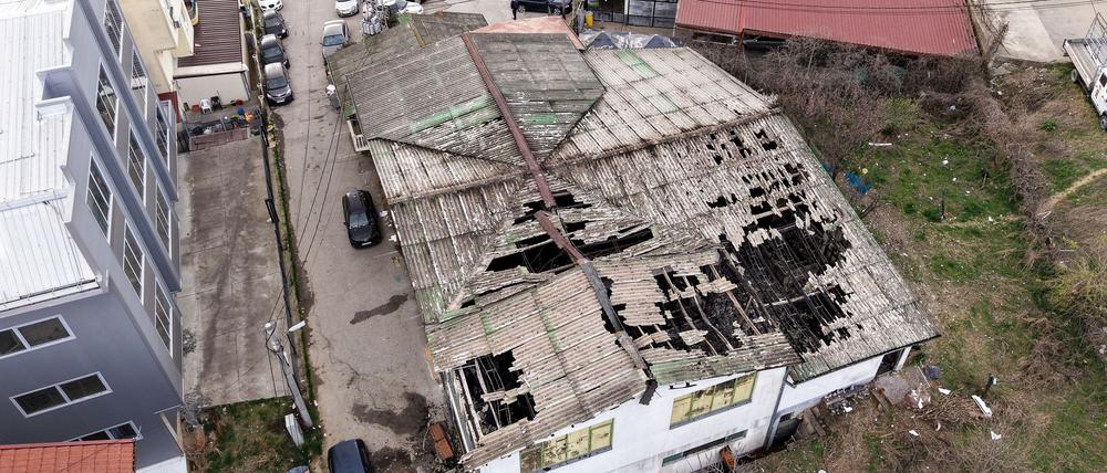 Bei dem Brand in einem Nachtclub in Nordmazedonien ist auch Fußball-Profi Andrej Lazarov gestorben.