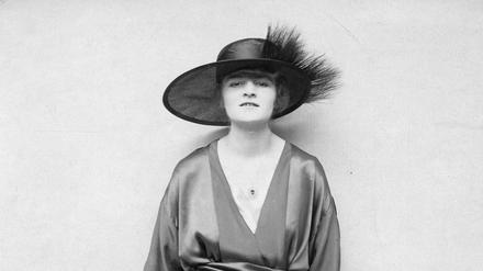 Anita Berber (1899-1928) auf einem Foto von 1918.