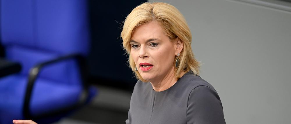 Führende CDU-Vertreter stellen sich hinter eine Kandidatur von Julia Klöckner als Bundestagspräsidentin.