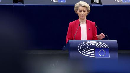 Kommissionspräsidentin von der Leyen arbeitet am Schutz der europäischen Industrie.