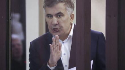 Die jüngste Haftstrafe erhielt Saakaschwili „für den illegalen Grenzübertritt nach Georgien.