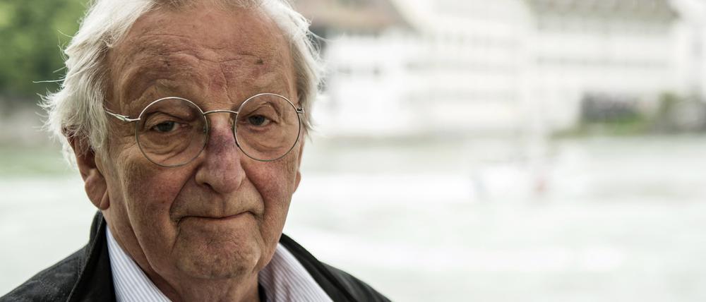 Der Schweizer Schriftsteller Peter Bichsel.
