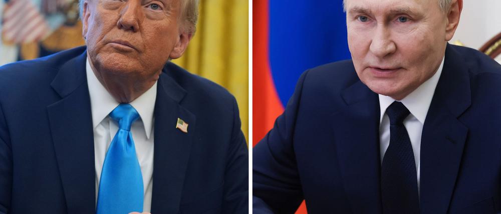 Das nächste Gespräch zwischen Trump und Putin wird mit Spannung erwartet. (Archivbild)