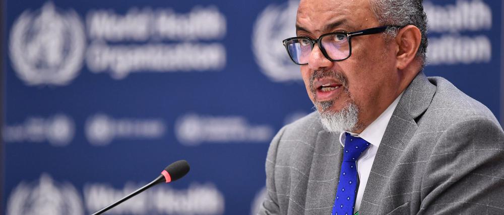 Düstere Prognosen von WHO-Chef Tedros. (Foto: Archiv)