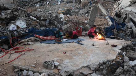 50 Millionen Tonnen Schutt gibt es UN-Angaben zufolge in Gaza. 
