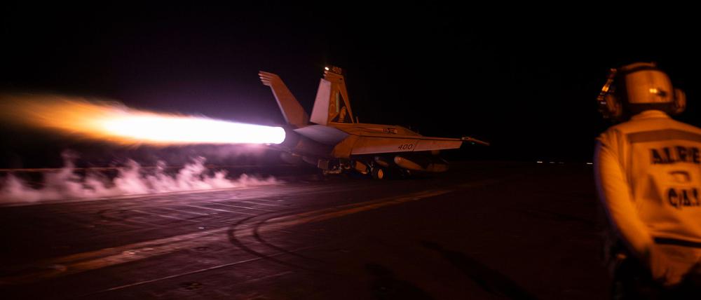 Das US-Militär setzt die Angriffe gegen die Huthi im Jemen fort. (Archivbild)
