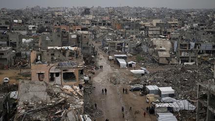 Israels Armee greift die Hamas in Gaza wieder massiv angegriffen. (Archivbild)