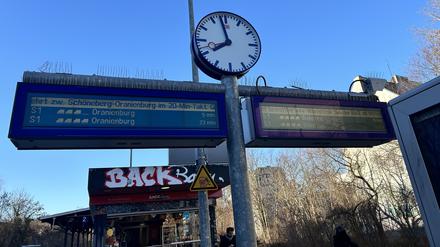 Schwere Einschränkungen im S-Bahnverkehr in Berlin.