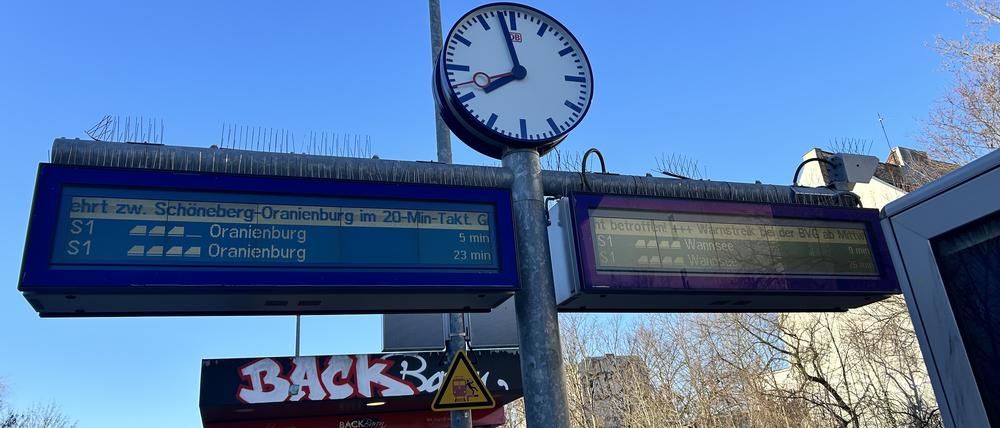 Schwere Einschränkungen im S-Bahnverkehr in Berlin.