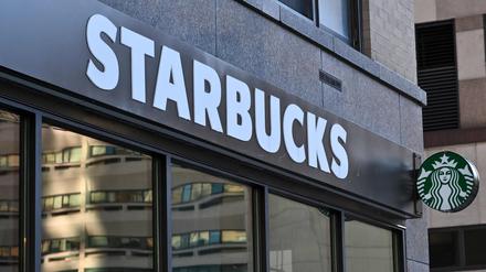 Eine Starbucks-Filiale in den USA.