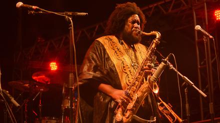 Hohepriester der Katharsis. Kamasi Washington steht in der Tradition von John Coltrane und Sun Ra. 