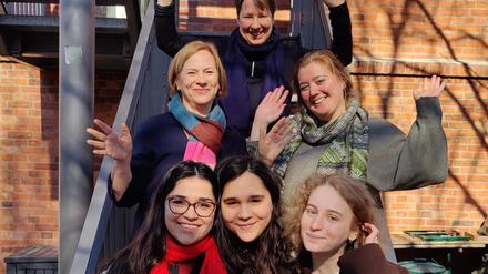 Das Aufstiegsteam der Frauen des SC Kreuzberg Schach. 