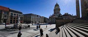Über die Gestaltung des Gendarmenmarkts gehen die Ansichten auseinander. 