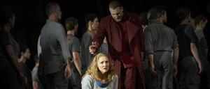 Katharina Wagner, Chefin der Bayreuther Festspiele, inszeniert „Lohengrin“ am Gran Teatre del Liceu in Barcelona.