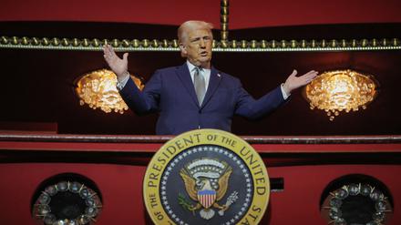Die Umsetzung ist schwerer als erhofft: Im Wahlkampf versprach Donald Trump eine harte Migrationspolitik.
