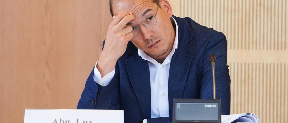Benedikt Lux kehrt zurück in die Grünen-Fraktion im Abgeordnetenhaus. (Archivbild)