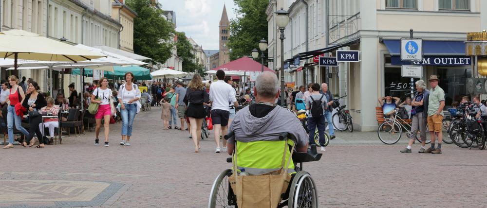 Im neuen digitalen Stadtplan kann ab sofort jeder einsehen, welche Orte in Potsdam behindertengerecht sind.