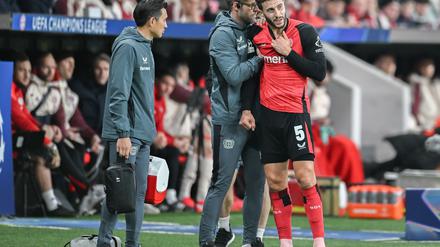 Mario Hermoso fehlt Bayer Leverkusen bis zum Ende der Saison.