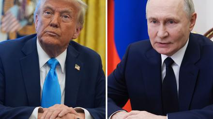 Zweites Telefonat zwischen Trump und Putin: Es geht nur mühsam voran.
