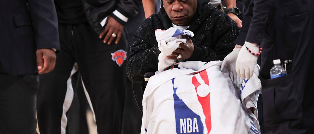 Tracy Morgan ist schnell wieder zum Scherzen aufgelegt.